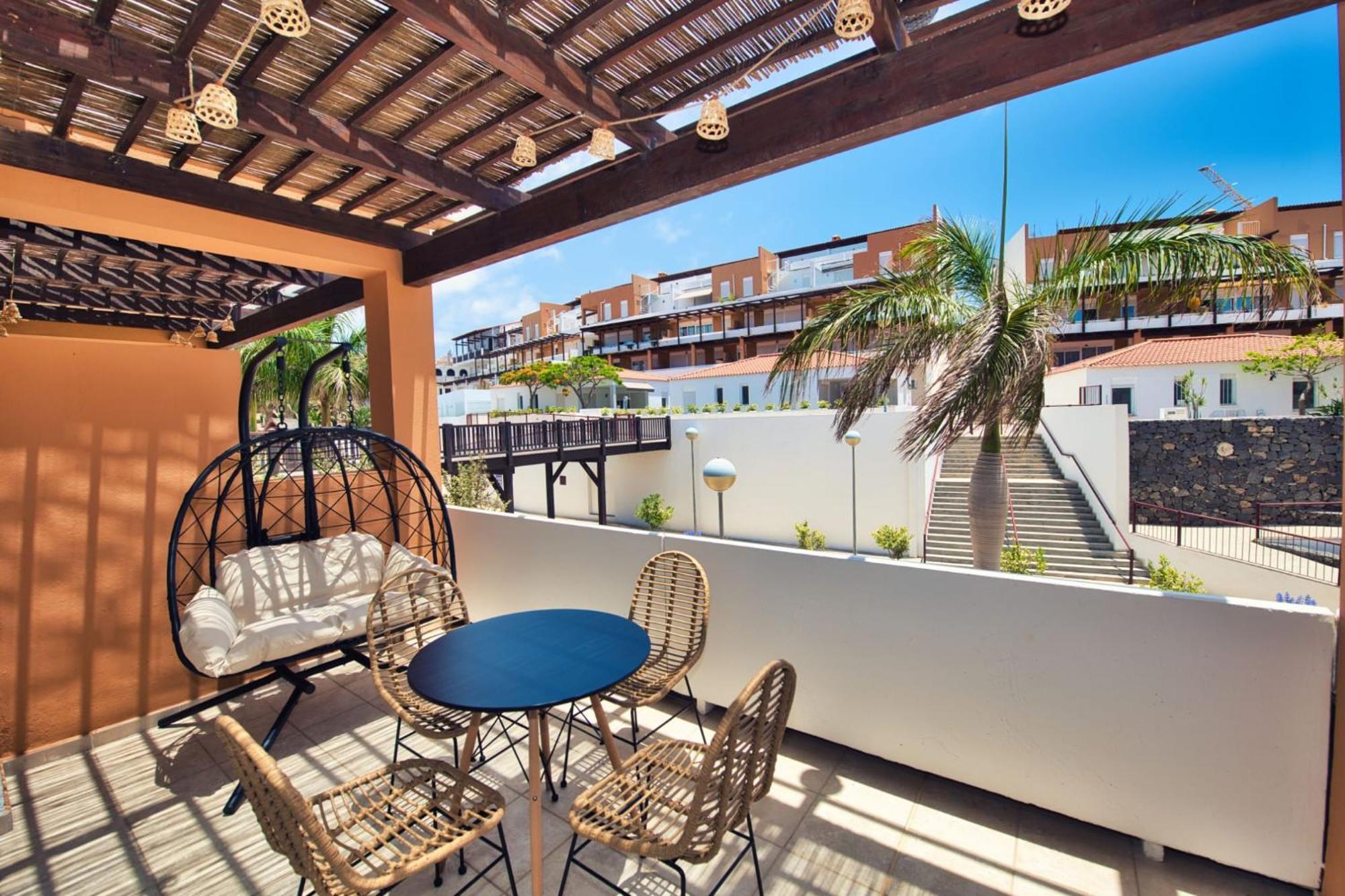 Ocean View Perfect Sunset Apartment, 4 Rooms 137M2, Wifi & Bbq San Miguel de Abona Dış mekan fotoğraf